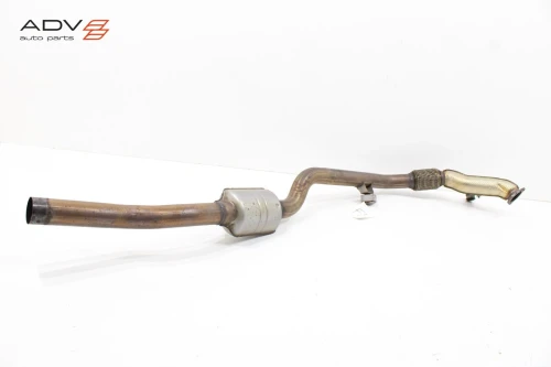2019 Audi A8 3.0L Left/Driver Front Used OEM Exhaust Muffler