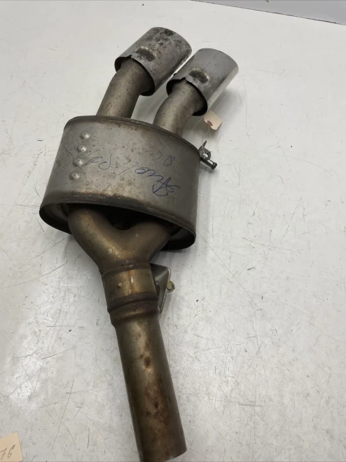 2018-2024 Audi S4 8W0253611B Left/Driver Rear Used OEM Exhaust Muffler