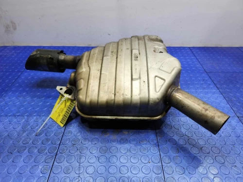2012-2015 Audi A6 4G0253610AJ 3.0L Right/Passenger Rear Used OEM Exhaust Muffler