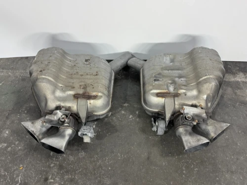 2013-2018 Audi A8 3.0L/4.0L Left & Right Rear Used OEM Exhaust Muffler