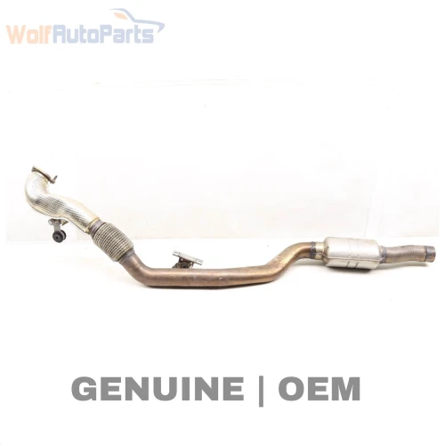 2017-2024 Audi S5 8W0253211C 3.0L Left/Driver Front Used OEM Exhaust Muffler