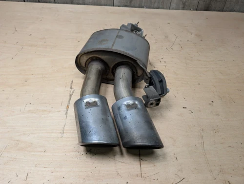 2018 Audi S5 8W0253611B Left/Driver Rear Used OEM Exhaust Muffler
