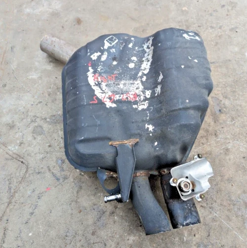 2014-2018 Audi RS7 4G0253612AF Left/Driver Rear Used OEM Exhaust Muffler