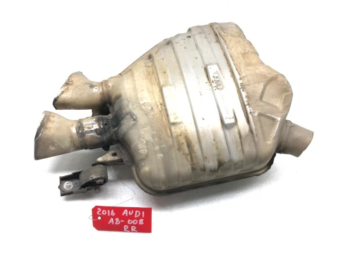 2015-2018 Audi A8 3.0L Right/Passenger Rear Used OEM Exhaust Muffler