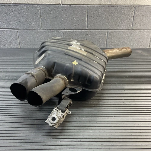 2014-2018 Audi A6 4.0L Right/Passenger Rear Used OEM Exhaust Muffler