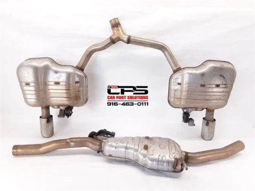 2018-2020 Audi A5 8W9253611 8W9253612 Used OEM Exhaust Muffler
