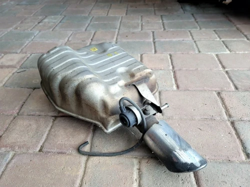 2011-2014 Audi A8 4.2L/3.0L Left/Driver Rear Used OEM Exhaust Muffler