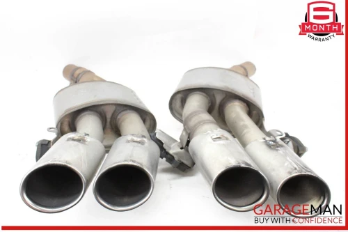 2018-2024 Audi S4 3.0L Left & Right Rear Used OEM Exhaust Muffler
