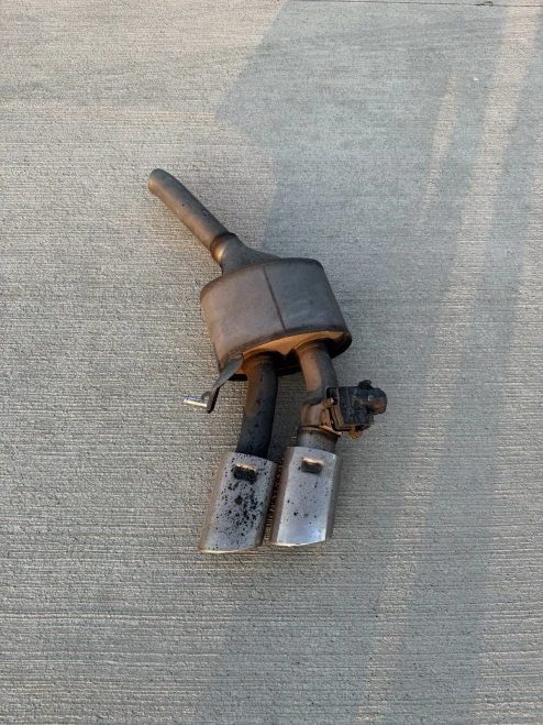Audi S4 Right/Passenger Rear Used OEM Exhaust Muffler