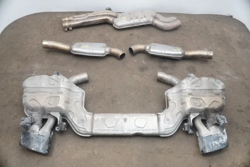2021 Audi RS7 4K0253181CB Left & Right Used OEM Exhaust Muffler
