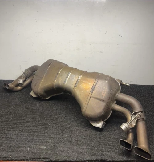 2011-2015 Audi R8 4.2L Rear Used OEM Exhaust Muffler