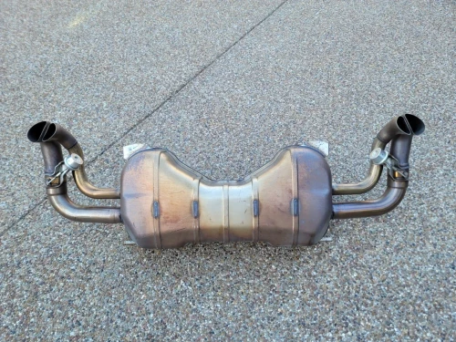 2020-2023 Audi R8 5.2L Rear RWD Used OEM Exhaust Muffler