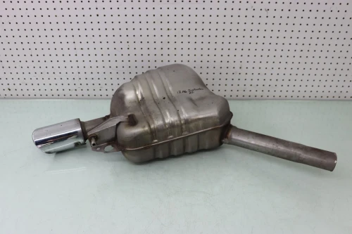 2012 Audi A6 2.0L Left/Driver Rear Used OEM Exhaust Muffler