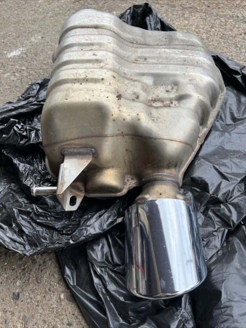 2013-2017 Audi Q5 Right/Passenger Used OEM Exhaust Muffler