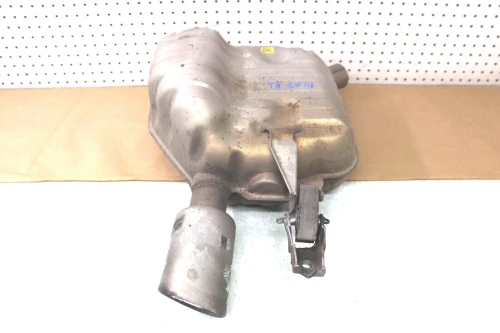 2013 Audi A7 3.0L Left/Driver Rear Used OEM Exhaust Muffler