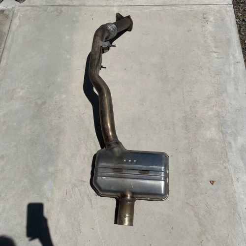 2019-2021 Audi Q8 4M0253300Q 4M0253211P Front Used OEM Exhaust Muffler