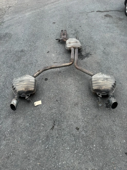 2012-2018 Audi A6 3.0L Rear Used OEM Exhaust Muffler