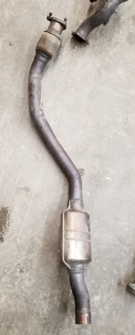 2014 Audi A7 3.0L Left/Driver Used OEM Exhaust Muffler