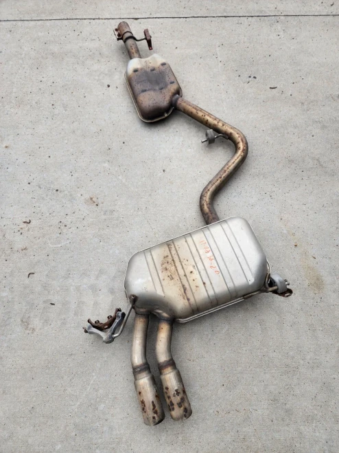 2015-2018 Audi Q3 5N0253409K 2.0L Rear Used OEM Exhaust Muffler
