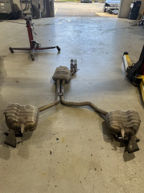 2012-2017 Audi A6 Rear Used OEM Exhaust Muffler