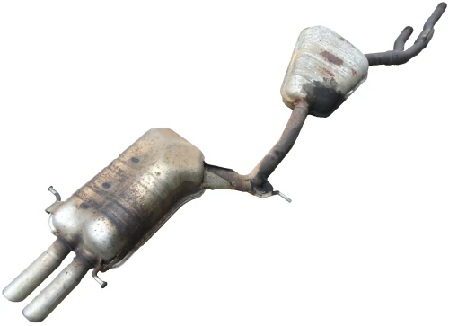 Audi A4 8D0253211E Used OEM Exhaust Muffler