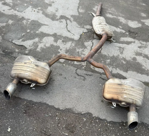 Audi A4 8W0253411A Used OEM Exhaust Muffler