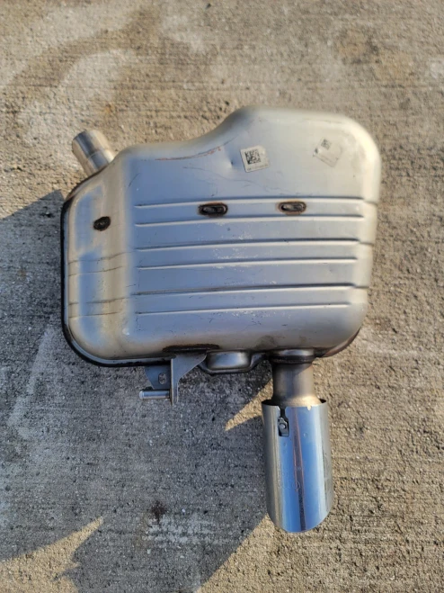 2017-2025 Audi A4 Right/Passenger Rear Used OEM Exhaust Muffler