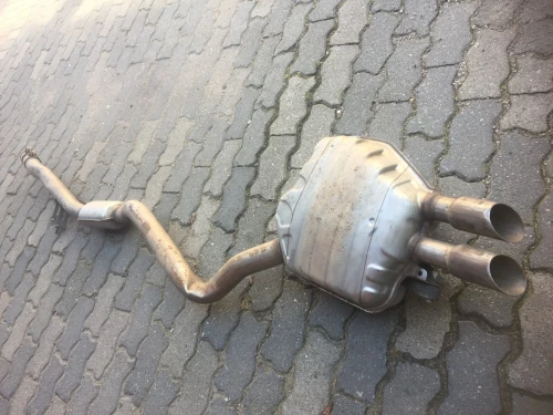 Audi A4 8K0253211AC 8K0253611BH Used OEM Exhaust Muffler