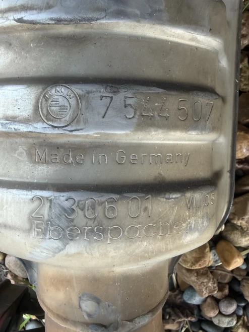 BMW 330i Center Used OEM Exhaust Muffler