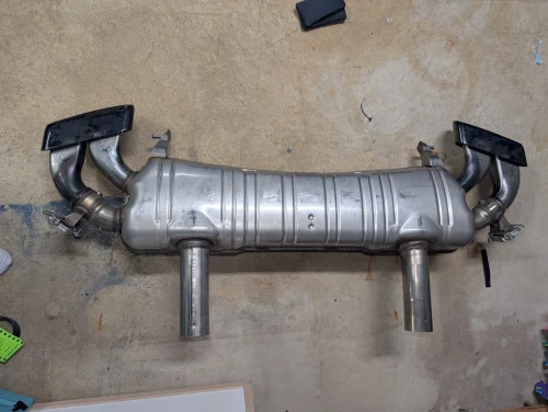 2017-2023 BMW 5 Series 18308663576 Rear Used OEM Exhaust Muffler