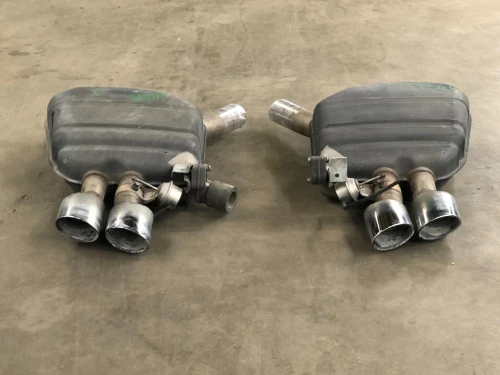 2001-2015 BMW 4.4L Left & Right Used OEM Exhaust Muffler