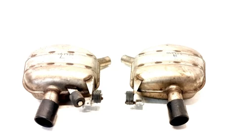 2011-2016 BMW 5 Series Left & Right Rear Used OEM Exhaust Muffler