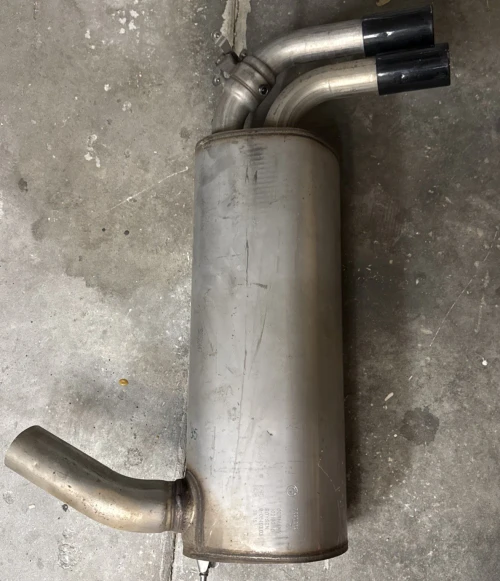 2015 BMW 320i Rear Used OEM Exhaust Muffler