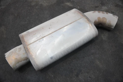 2016 BMW 740i 18308635872 Front Used OEM Exhaust Muffler