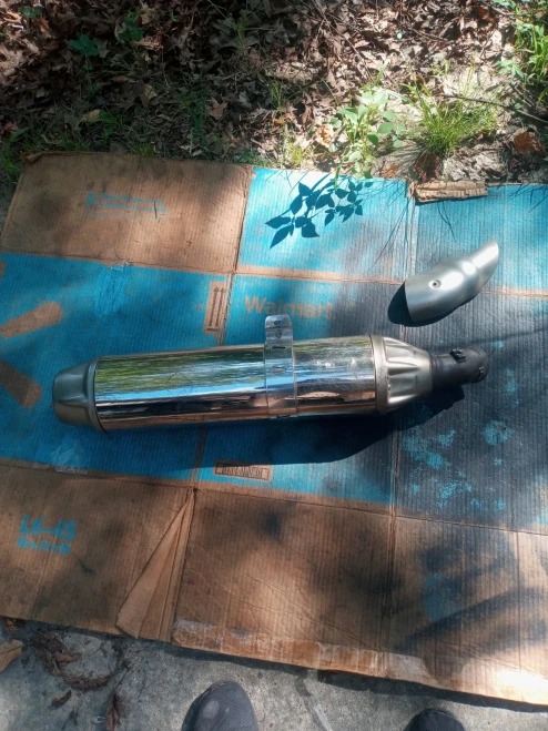 2004-2008 BMW 18127698690 Used OEM Exhaust Muffler