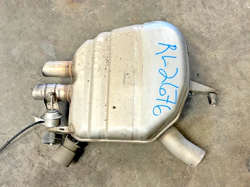 2013-2015 BMW 4.4L Left/Driver Rear AWD Used OEM Exhaust Muffler