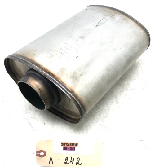 2015-2019 BMW X6 4.4L Center Used OEM Exhaust Muffler