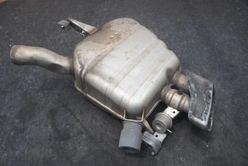 2012 BMW 650i 18307646961 Left/Driver Rear Used OEM Exhaust Muffler