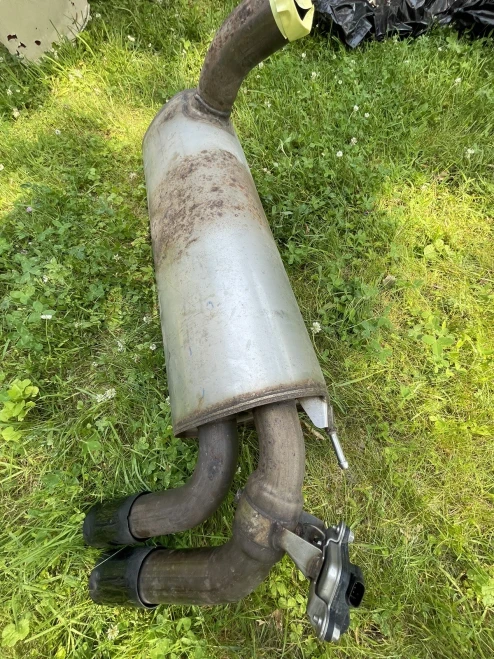 2013-2019 BMW 328i 2.0L Used OEM Exhaust Muffler