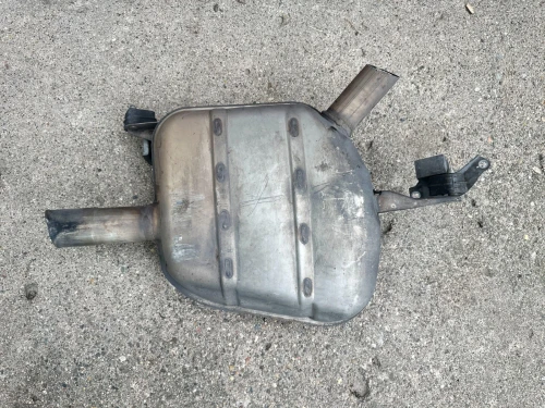2010-2013 BMW 535i 3.0L Left/Driver Rear RWD Used OEM Exhaust Muffler