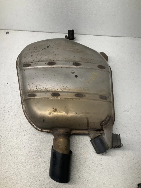 2010-2013 BMW 535i 3.0L Left/Driver Rear Used OEM Exhaust Muffler