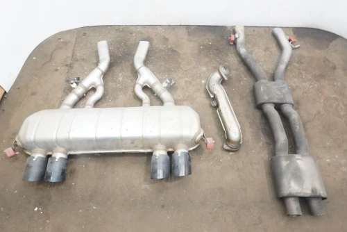 2021 BMW M4 18309503715 Left & Right Used OEM Exhaust Muffler