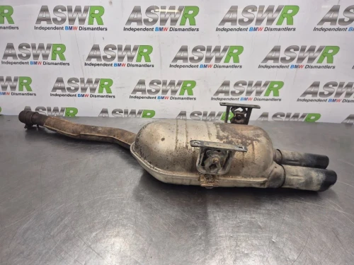 BMW 18101742343 Left/Driver Rear Used OEM Exhaust Muffler