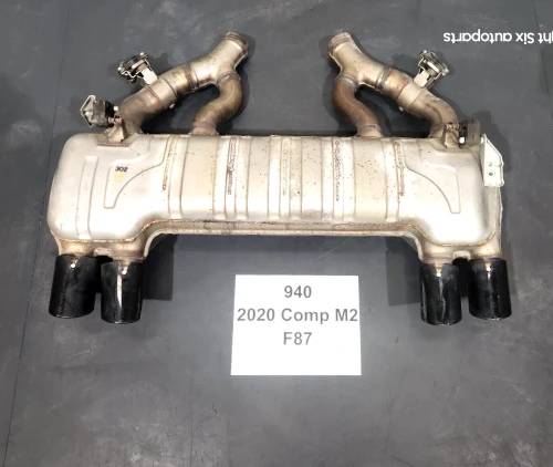 2019-2020 BMW M2 Competition 3.0L Rear Used OEM Exhaust Muffler