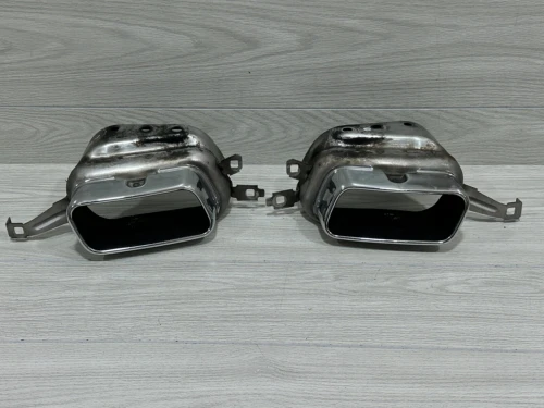 2010-2014 BMW 750i Left & Right Rear Used OEM Exhaust Muffler