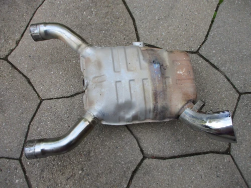 2000 BMW Front Used OEM Exhaust Muffler