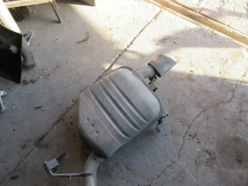 2006 BMW 650i Left/Driver Rear Used OEM Exhaust Muffler