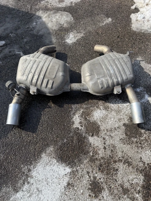 2007-2010 BMW 335i RWD Used OEM Exhaust Muffler