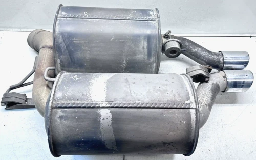 2006-2010 BMW 550i Rear Used OEM Exhaust Muffler