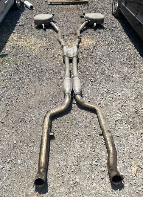 2011-2015 BMW 750Li Used OEM Exhaust Muffler
